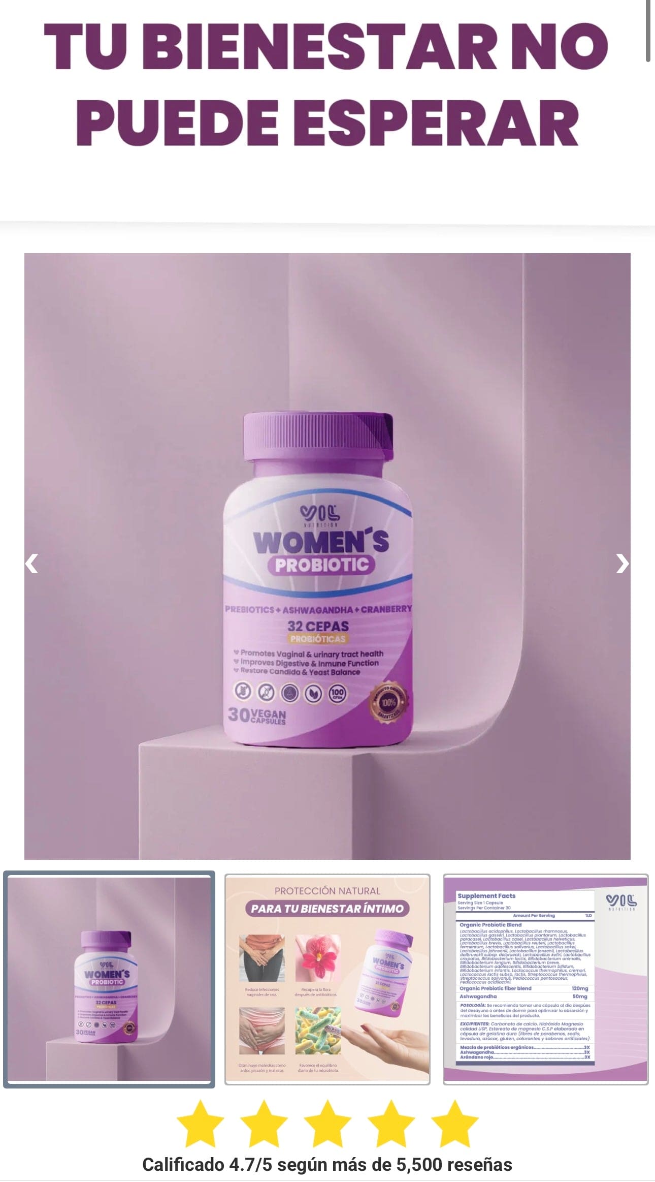VIL WOMEN'S PROBIOTIC