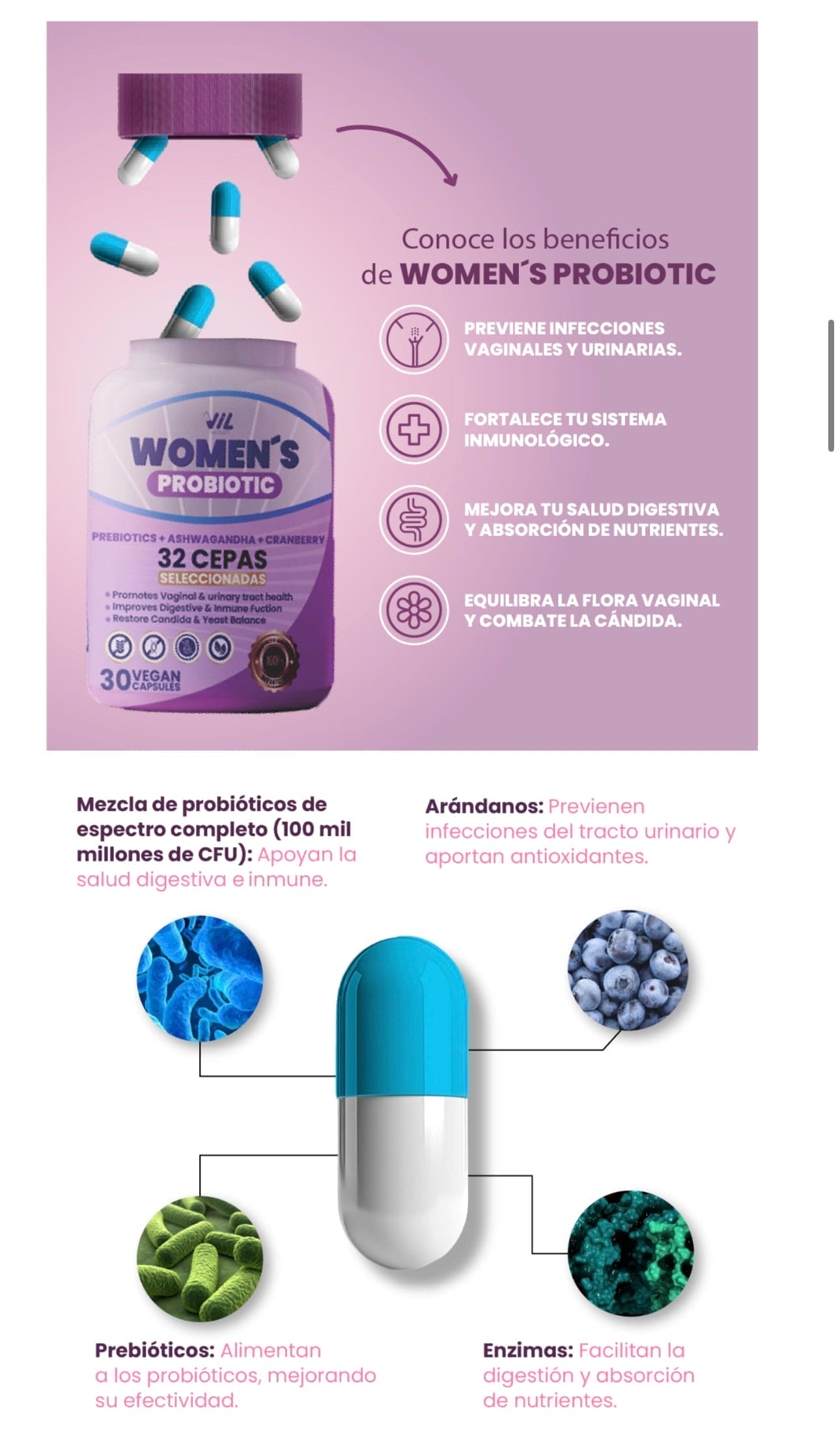 VIL WOMEN'S PROBIOTIC